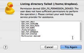 Cyberduck_SFTP_DirListFailed